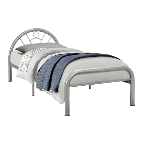 Happybeds Solo Metal Bed 3ft Assembly Instructions