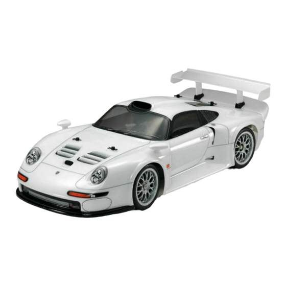 Tamiya Porsche 911 GT1 Street 1996 Manual