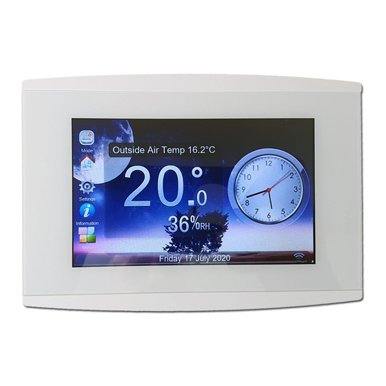 Smart temp Inspire Touch Quick Start Manual