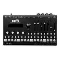 SONIC-POTIONS Erica Synths LXR-02 Owner's Manual
