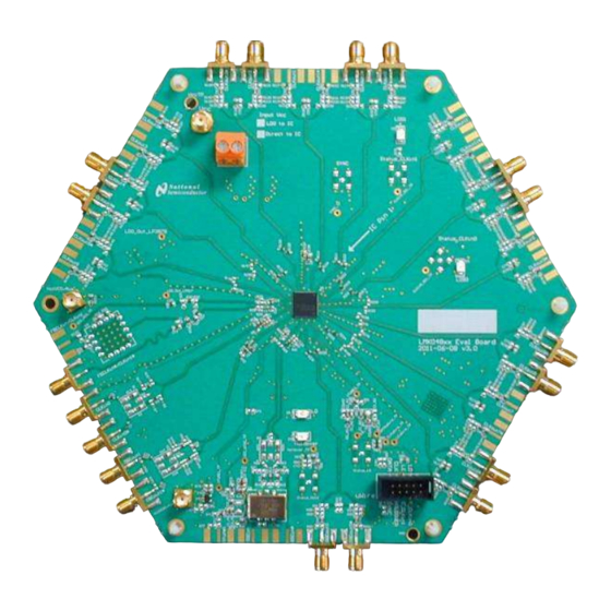 Texas Instruments LMK04805B Board Kit Manuals