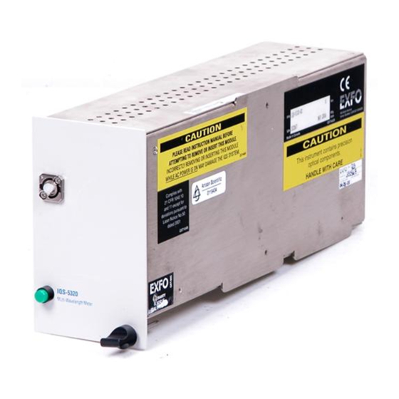 EXFO IQS-5320-EI User Manual
