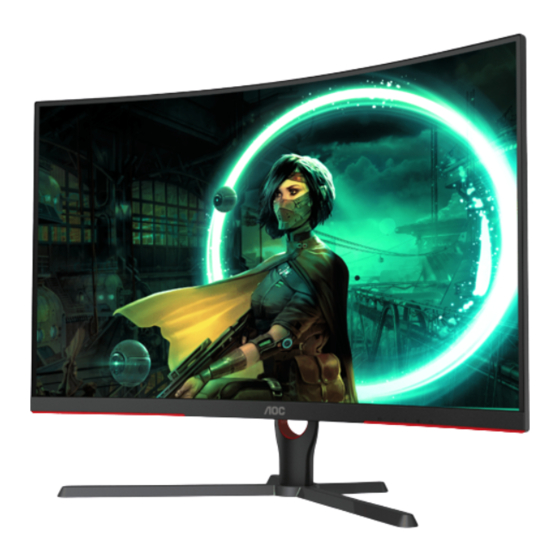 AOC C32G3E User Manual