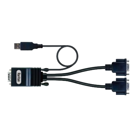LEGRAND Raritan LVC-101G2 Quick Setup Manual