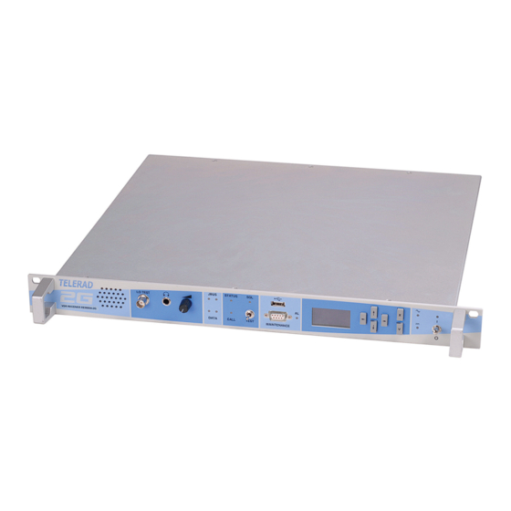 TELERAD RE9000-2G Technical Manual