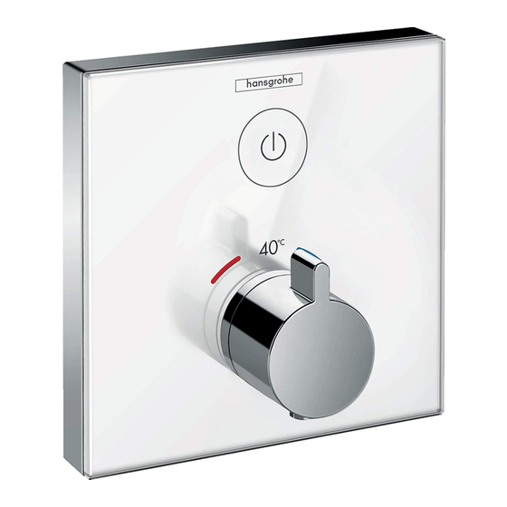 Hans Grohe ShowerSelect 15737400 Instructions For Use/Assembly Instructions