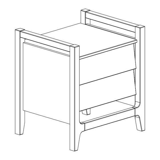 Walker Edison OSWB4C Assembly Instructions Manual