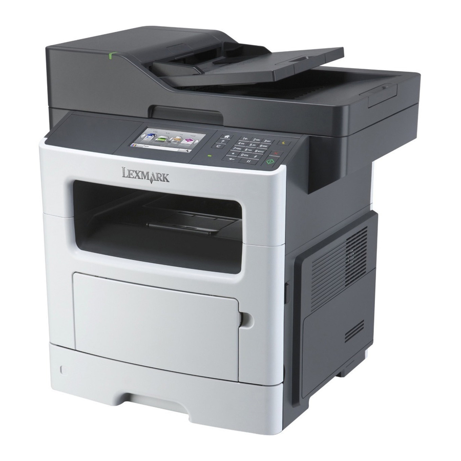 Lexmark XM1145 Information Manual