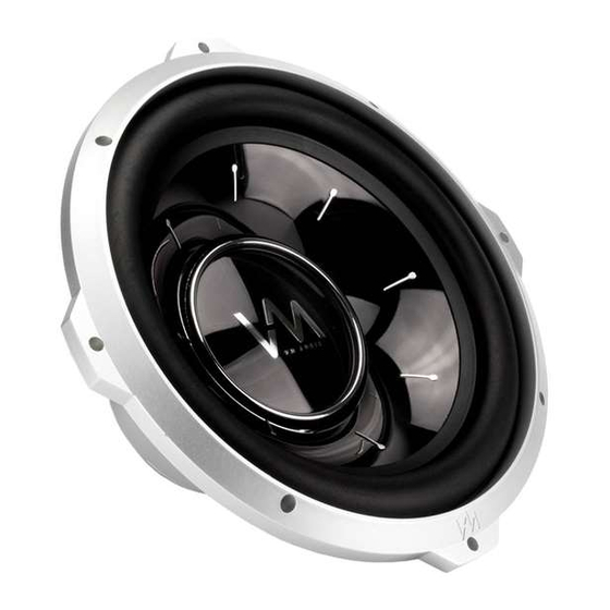 VM Audio SRW10 Install Manual