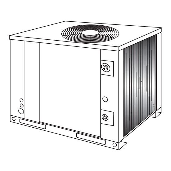 York SUNLINE 2000 H4CE120 Installation Manual