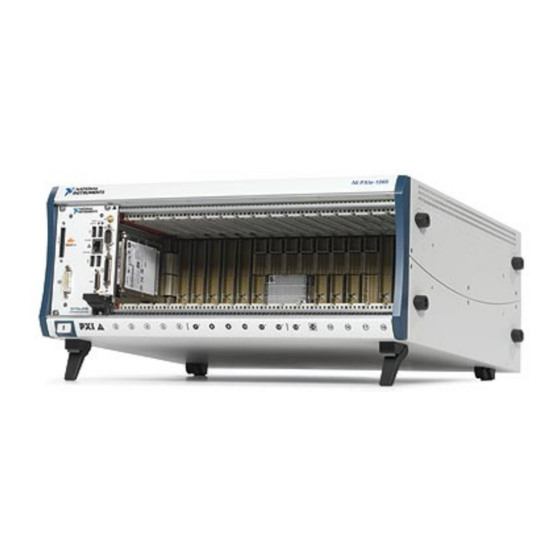 National Instruments PXIe- 1065 Manual