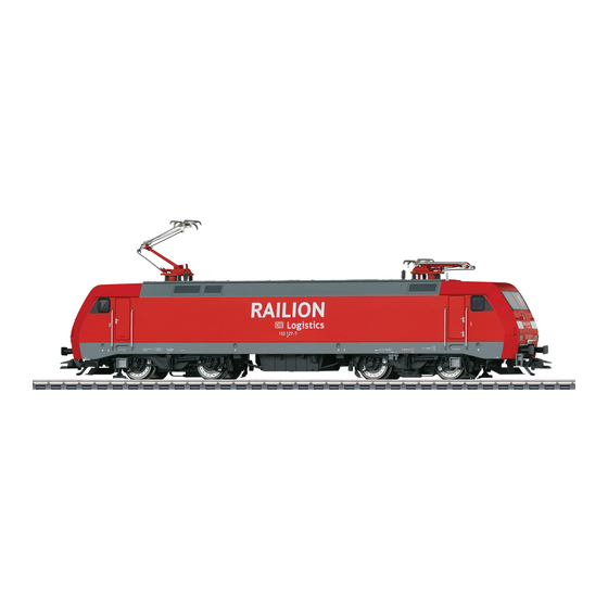 Märklin 39851 Electric Locomotive Manuals