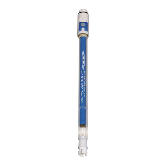 Xylem WTW SenTix H Operating Manual