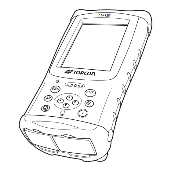 Topcon FC-120 Series Instruction Manual