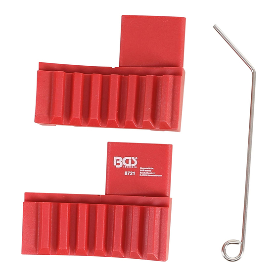 BGS technic 8721 Timing Tool Set Manuals