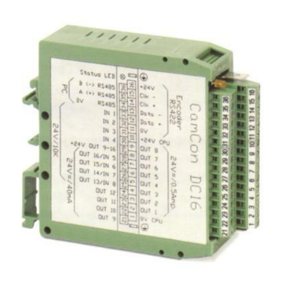 Digitronic CamCon DC16 Instruction Manual