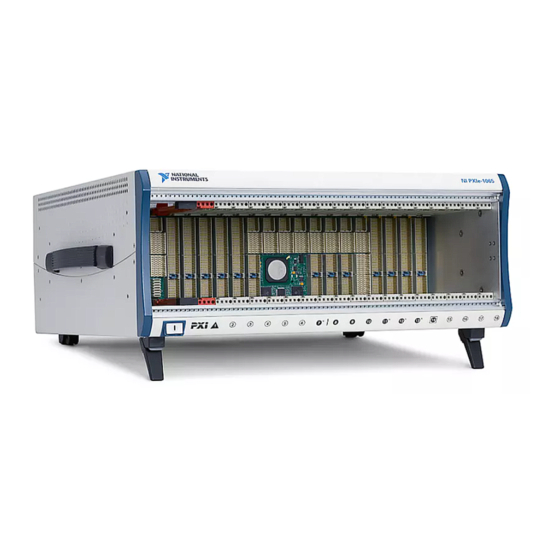 National Instruments PXIe-1065 User Manual