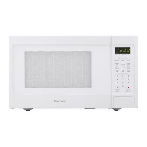 User Manuals: Kenmore 111.70912810 Countertop Microwave