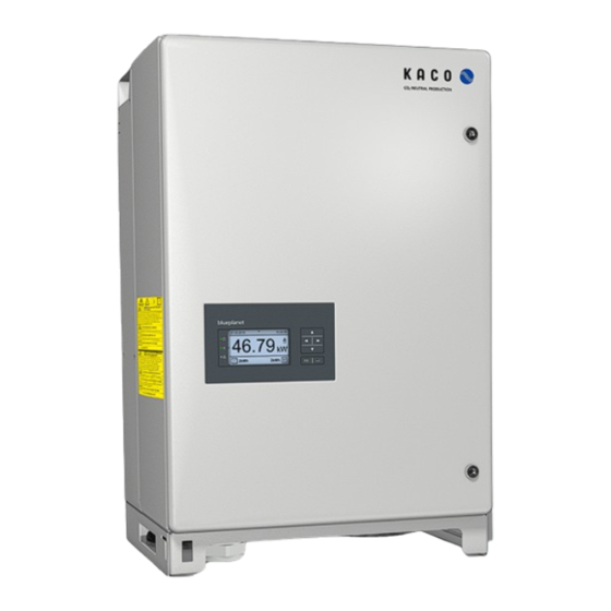 Kaco 50.0TL3-S B1 WM OD IIGL Quick Manual