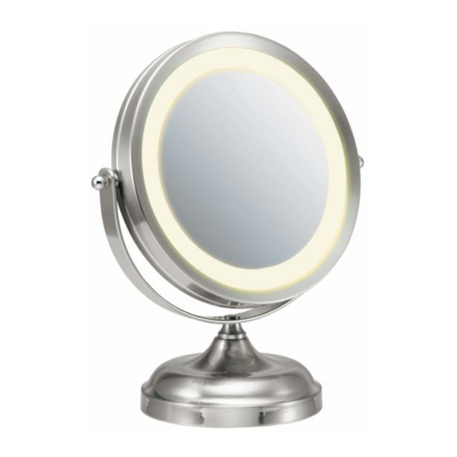 Homedics Makeup Artist M-7121 Manual