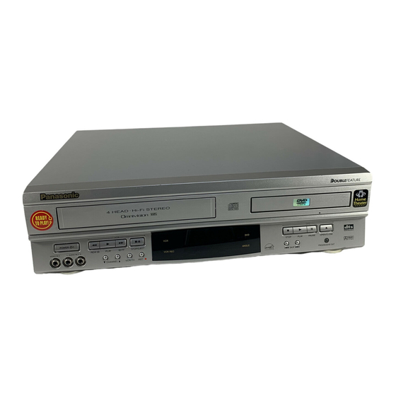 Panasonic PVD4742 - DVD/VCR DECK Manuals