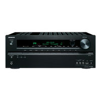 Onkyo TX-NR509 Service Manual