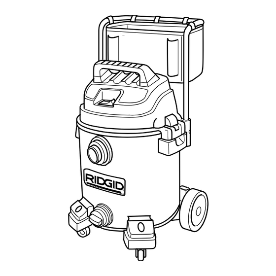 RIDGID 1610RV0 Owner's Manual