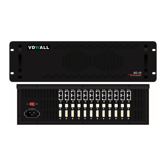 Vdwall SC-12 User Manual