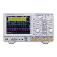 Rohde & Schwarz HMO724 User Manual