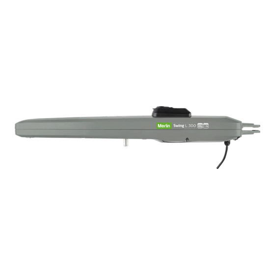 Merlin Swing L300 Installation And Operating Instructions Manual