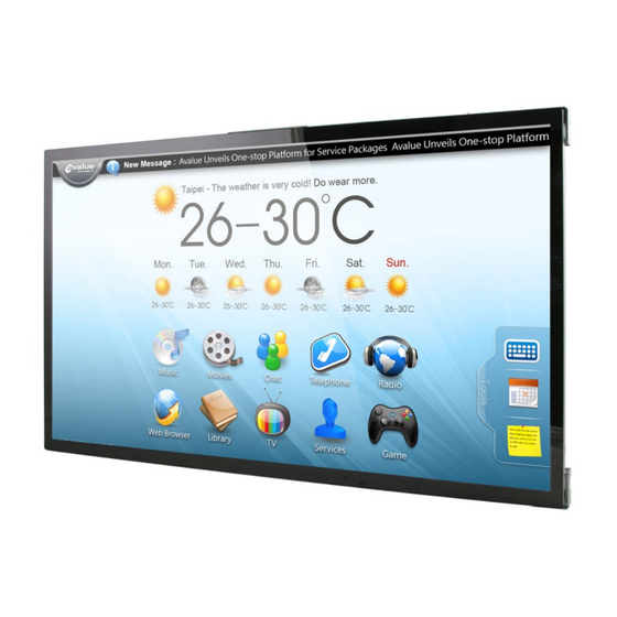 Avalue Technology OFM-21W00 Quick Reference Manual