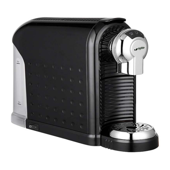 Fyllo f8 Coffee Machine Manuals
