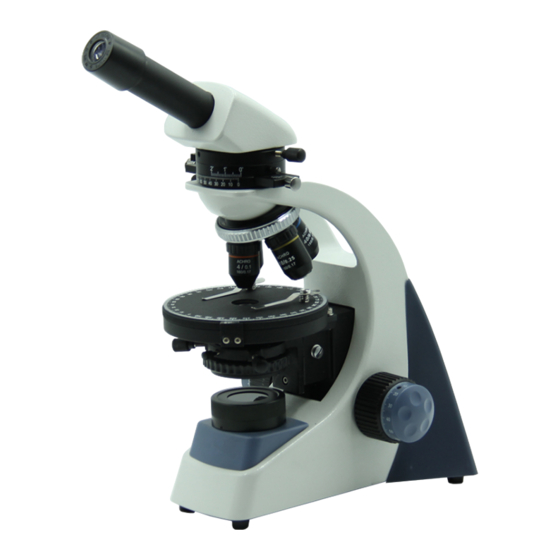 OPTO-EDU A15.1302 Polarizing Microscope Manuals
