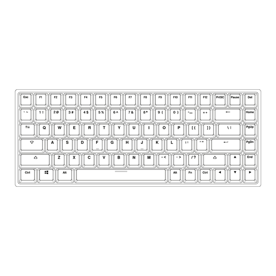 YUNZII YZ84 Quick Start Manual