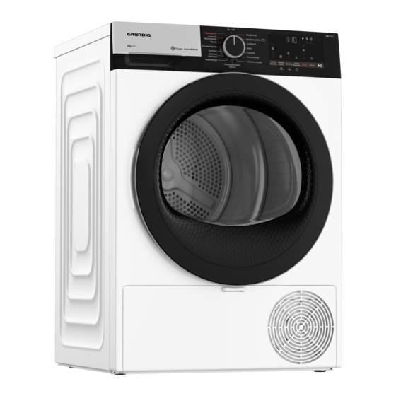 Grundig GTP59233W User Manual