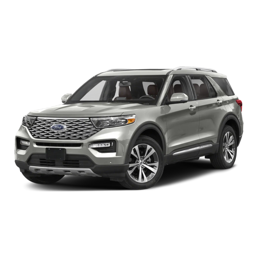 Ford EXPLORER 2022 Manual