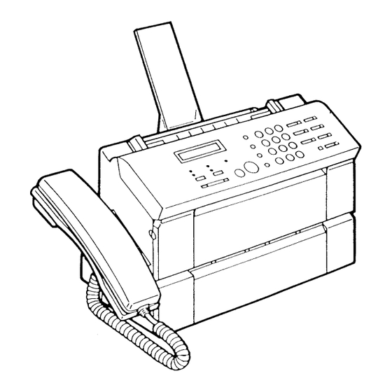 Canon FAX-PHONE B60 Instruction Book