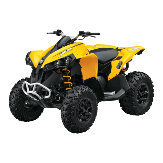 Can-Am 2009 Renegade 800 Operator's Manual
