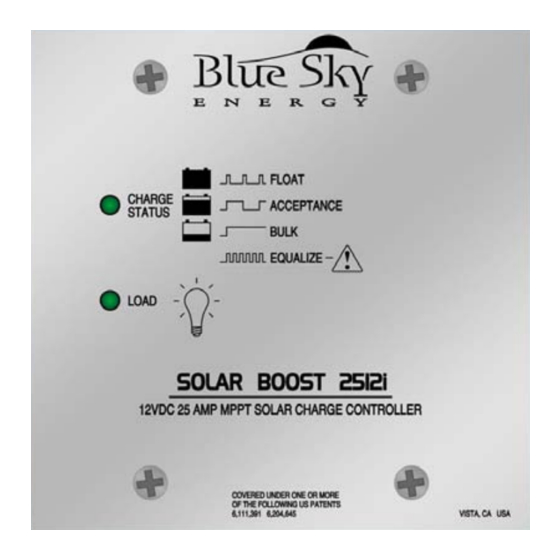 BLUE SKY Solar Boost 2512i Manuals
