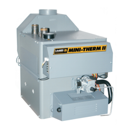 LAARS MINITHERM II JV INSTALLATION AND OPERATION INSTRUCTIONS MANUAL