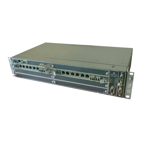 Alcatel-Lucent 7705 SAR-F System Management Manual