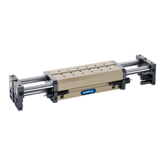 SCHUNK KLM Series Assembly And Operating Manual