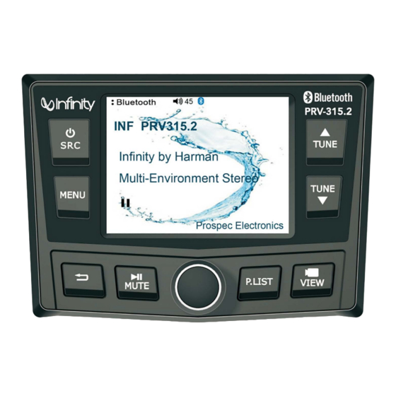 Prospec INF PRV315.2 Owner's Manual