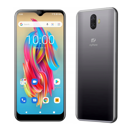 myPhone Prime 5 User Manual