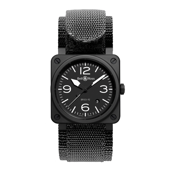 Bell & Ross BR 03 TYPE A PATROUILLE DE FRANCE Technical Notes