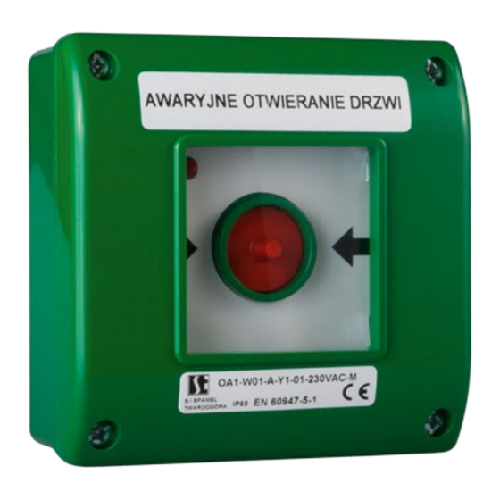 Spamel OP1-W01-A-11 Quick Start Manual