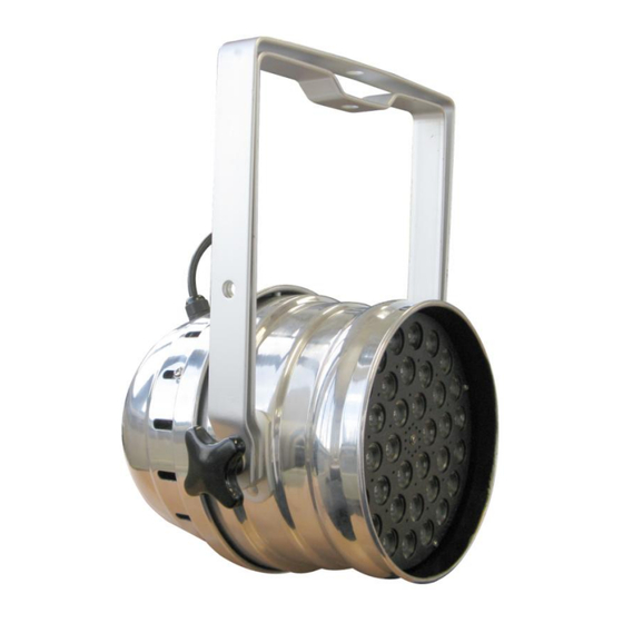 SHOWTEC LED Par 64 cw/ww Manual