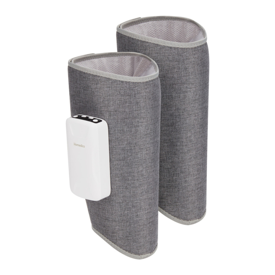 HoMedics SR-110H Instruction Manual And  Warranty Information