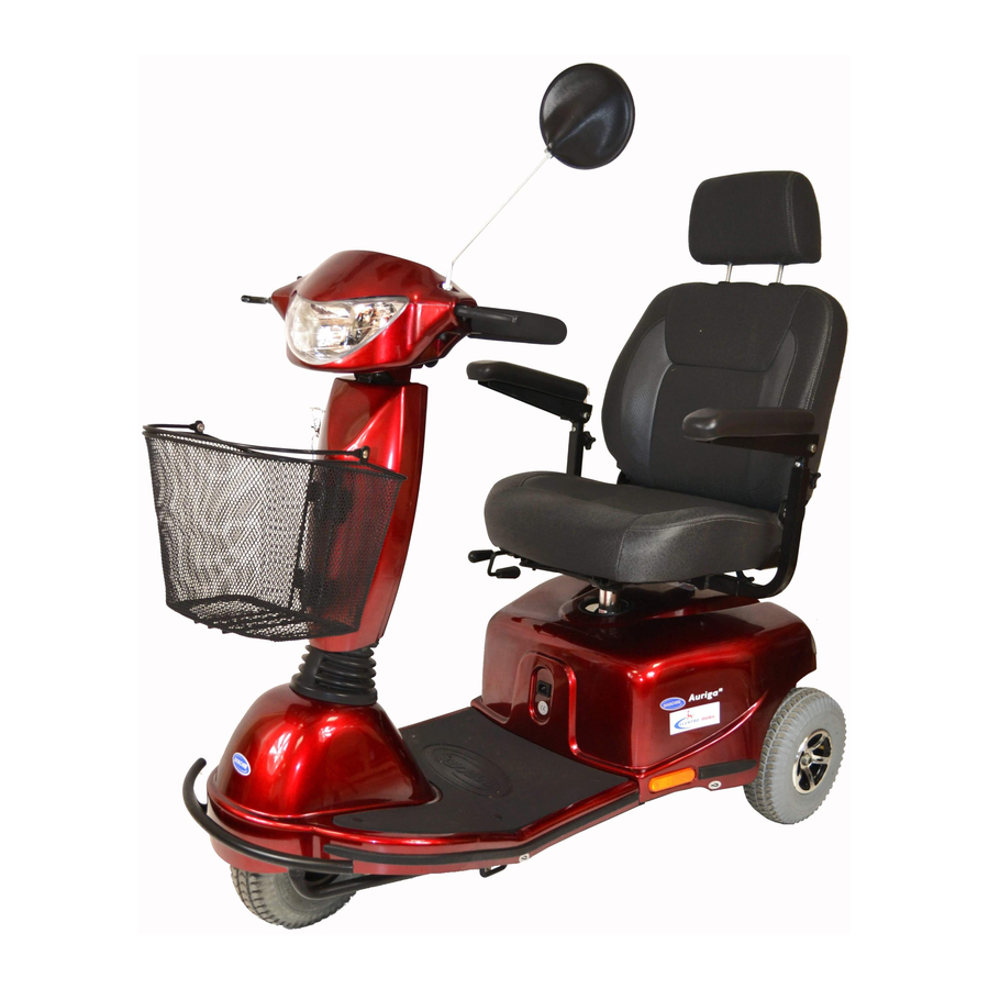 Invacare Auriga Service Manual