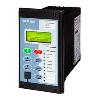 Siemens 7SR1003 Argus Manual